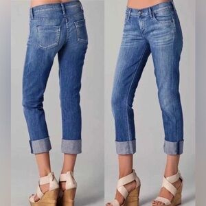 Citizens Of Humanity COH Dani Cropped Straight Blue Ankle Jeans sz 27